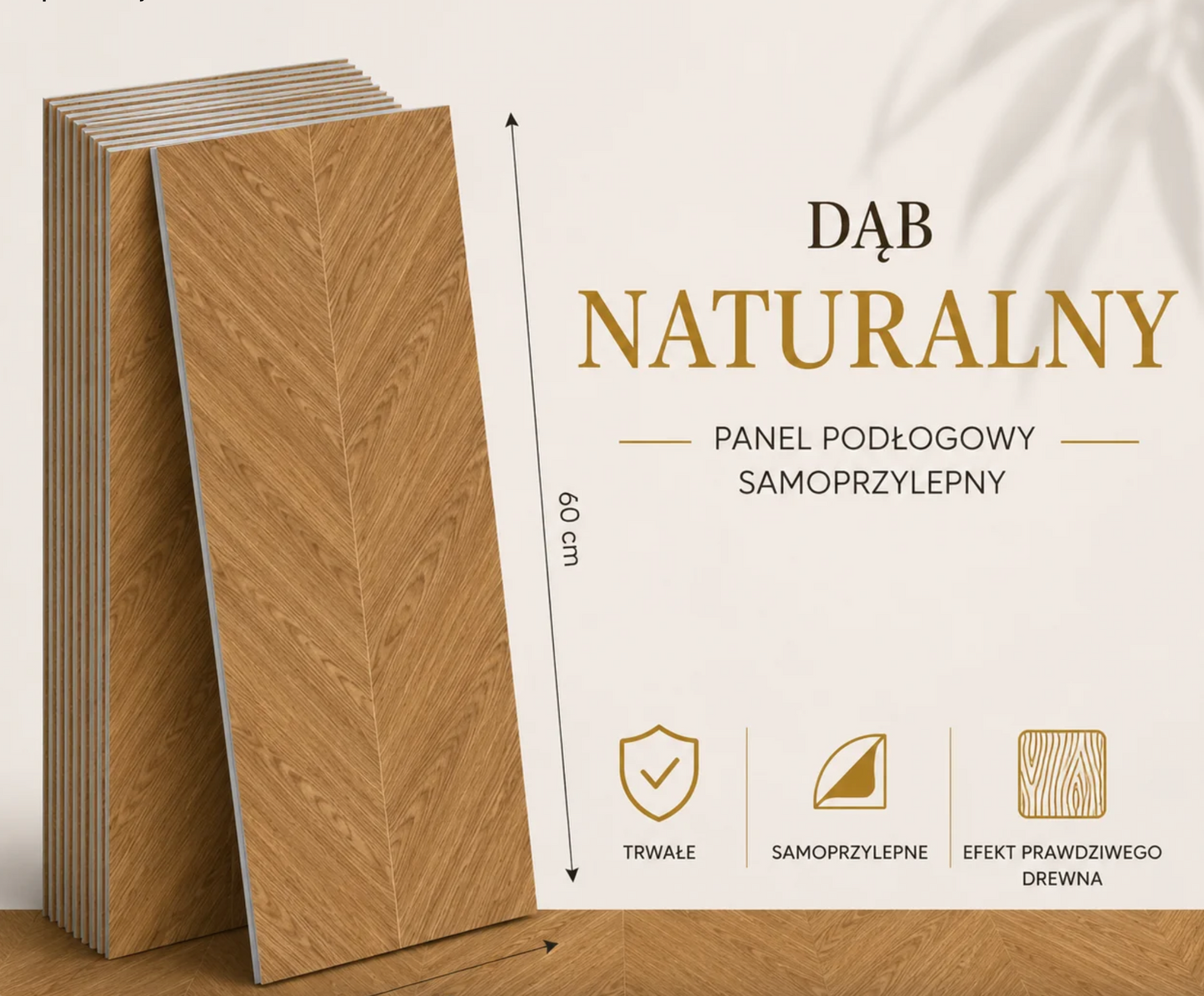 PANELIUM Floor - panele podłogowe samoprzylepne